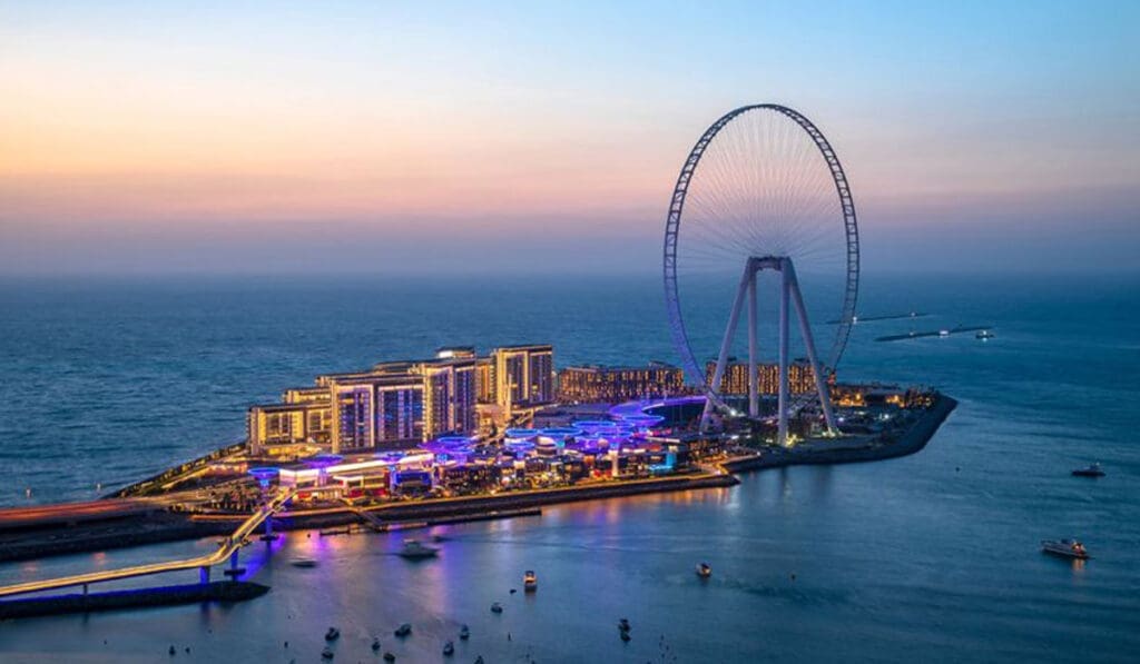 Blue water island - yacht rental in dubai