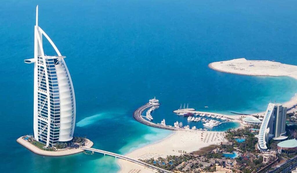 Burj al arab - yacht rental in dubai