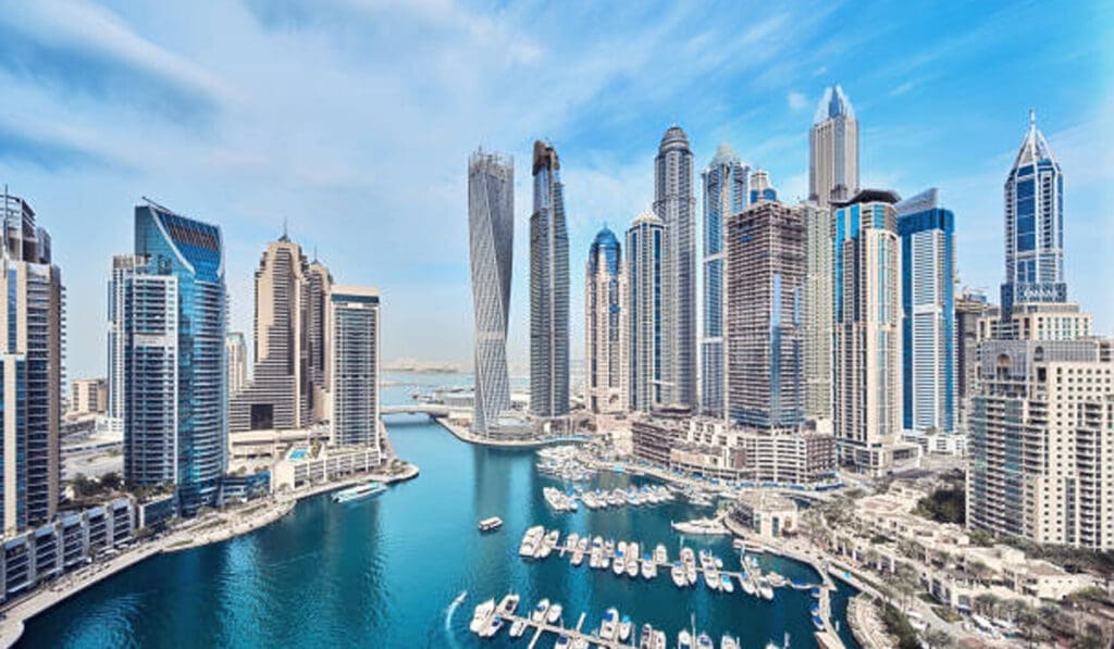 Dubai marina - yacht rental in dubai